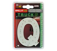 Spell-It Led, 90 mm, 24V Verde Q Led SMD di ultima generazione. Alta LETTERA