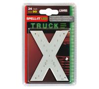 Spell-It Led, 90 mm, 24V - Verde - X
