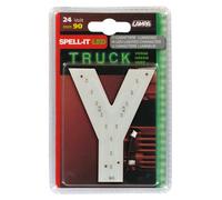 Spell-It Led, 90 mm, 24V Verde Y Led SMD di ultima generazione. Alta LETTERA
