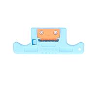 Spellacavi Spellafili longitudinale Strumento di giunzione sicuro per elettricisti Tecnici con lama affilata per cavi da 1,9 3,0 mm Guscio in PVC resistente Blu Design leggero e