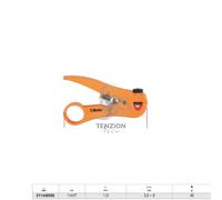 Spellacavi Tascabile Regolabile Con Dispositivo Di Taglio - Beta 1144T