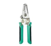 Spellafili 6 in 1, pinze manuali speciali for cavi elettrici, spelafili, spelafili, crimpatrici, multiutensile, pelapatate(Green)
