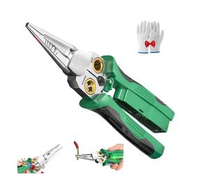 Spellafili 8 in 1 con tester di tensione, pinza spelafili 8 in 1, strumento spelafili elettrico per tagliare e tirare, strumento di riparazione per elettricisti, 8 in 1 Wire Stripper