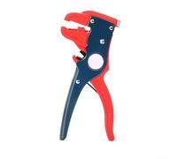 Spellafili automatico per elettricisti con manopola di tensione regolabile e multifunzionale, lunghezza spelafili 2-20 mm, rosso blu