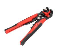 Spellafili Automatico, Tagliafili con Lunghezza di Spelatura Regolabile, Tagliente in Acciaio Al Carbonio per 0,2-6mm², Strumento Spelafili con Cavo Adatto AVG24-10, per (rosso)