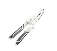 Spellafili elettrici | Pinze da taglio con blocco di sicurezza | Pinze da taglio | Per elettricista e lavori elettrici di spelatura, peeling, crimpatura, rottura dei fili e