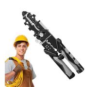 Spellafili Elettrici - Pinze Tagliatrici 25 in 1 di Precisione | Strumento Multifunzione Tagliatrice E Pelapatate | Per Applicazioni Automotive Costruzione Terminali Crimpar Tagliare Fissaggio