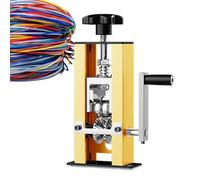 Spellafili in rame, spelafili elettrici - Macchina spelafili manuale/elettrica - Spelacavi da 1-25 mm con manovella o trapano alimentato per uomini e donne professionisti