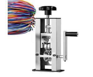 Spellafili in rame, spelafili elettrici - Spelafili manuale/elettrico | Spelacavi da 1-25 mm con manovella o trapano alimentato per uomini e donne professionisti