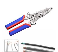 Spellafili multifunzionale, crimpatrice per spelatura e taglio di cacciaviti