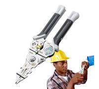 Spellafili Multifunzione 12 in 1, Strumento Elettrico Per Sbucciare, Arrotolare, Tagliare, Stringere, Crimparare, Con Tester Di Tensione | Collegamento E Tiraggio Cavi