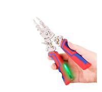 Spellafili multifunzione 13 in 1, forbici for taglio cavi, pinze for crimpatura, test di tensione for elettricisti