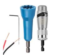 Spellafili per punte da trapano - spelafili elettrici - Set di strumenti professionali per elettricisti, ergonomico per torcere cavi, portatile per torcere
