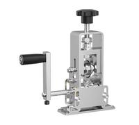 Spellafili portatile manuale elettrico for cavi da 1-25 mm con manovella Trapano Applicazioni versatili(Iron Machine Silver)