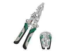 Spellafili | Strumento tagliafili e spellafili | Pinza a crimpare terminali con impugnatura ergonomica e precisione per cablaggio di rete, uso domestico, lavoro quotidiano,