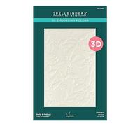 Spellbinders 3D Embossing Folder By Yana Smakula-Holly & Foliage, De-Light-Ful