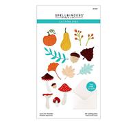 Spellbinders Autumn Wonder Etched Dies from The Envelope of Wonder Collection