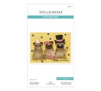 Spellbinders Bibi Cameron S5-632 - Fustelle per feste, motivo: carlini e gatti di Bibi