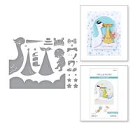 Spellbinders Bundle of Joy Etched Dies from The Little Smiles Collection