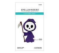 Spellbinders Dancin' Grim - Fustella incisa dalla collezione Halloween di Dancin'