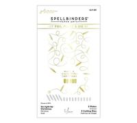 Spellbinders De-Light-ful Christmas Glimmer Hot Foil Plate & Die Set da The De-Light-Ful Christmas Collection by Yana Smakula
