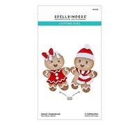 Spellbinders Etched Dies-Dancin' Gingerbread