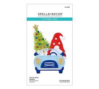 Spellbinders Etched Dies-Gnome Drive Holiday