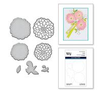 Spellbinders Fioriture inchiostrate, in Metallo, ONE