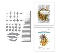 Spellbinders Fustelle con incisione Milkweed dalla collezione Through The Meadow di Susan Tierney-Cockburn