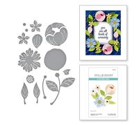 Spellbinders Gorgeous You - Fustelle con incisione floreale della collezione Gorgeous You