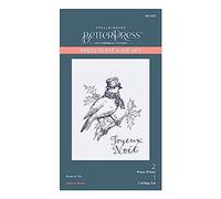 Spellbinders Joyeux Noel Pressa Piastra & Fustelle Set da The BetterPress Christmas Collection