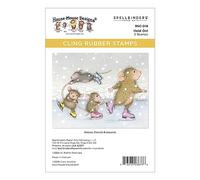 Spellbinders Set di timbri in gomma della collezione House-Mouse Holiday
