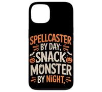 Spellcaster by Day Snack Monster di notte Halloween Custodia per iPhone 13