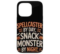 Spellcaster by Day Snack Monster di notte Halloween Custodia per iPhone 13 Pro