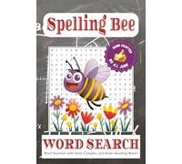 Spelling Bee Word Search Puzzle Book: Word Searches with Easy-to-Read Print using National Spelling Bee-Level Words, Brain-Boosters, and More | 6x9 ... for Vacations, Holidays, and Leisure Time