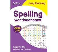 Spelling Word Searches Ages 7-9: Ideal for home learning