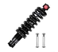 Spelonify Ammortizzatore posteriore per bicicletta, ammortizzatore regolabile con sospensione di rimbalzo e precarico in discesa e scooter, corpo in lega di alluminio (74,8 kg, 165 mm)