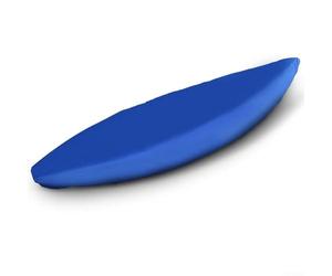 Spelonify Copertura impermeabile grigia per riporre e viaggiare, telone regolabile per canoa e barca, con chiusura a clip, resistente ai raggi UV, in tessuto Oxford, per kayak da 300 cm, 350 cm (300 m