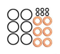 Spelonify Corredo 18pcs della guarnizione dell'iniettore per la gamma per Rover per Jaguar per i modelli LR032818 LR022992 LR054612 2004-2020