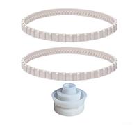 Spelonify Kit di 3 cinghie e cuscinetti per pulizia piscina Hayward per TigerShark QC Plus 2, parti di ricambio RCX23002 e set cuscinetti RCX26004