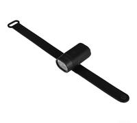 Spelonify Luce da polso ricaricabile, lampada da caviglia a LED per corsa, faro di sicurezza montato su casco, impermeabile per jogging con ricarica USB e flash regolabile (C)