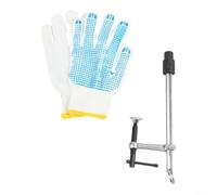 Spelonify Morsetto ergonomico per utensili: morsetto a pressione regolabile con apertura di 16 mm e 28 mm, saldatura a morsa da banco da lavoro, dispositivo da tavolo resistente (19 mm)