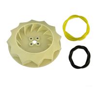 Spelonify Ricambio per girante per soffiatore a foglia compatibile con Redmax EBZ7500 e 570BTS, kit ventola 53606021, gruppo lama a turbina per un flusso d'aria efficiente, per plastica durevole