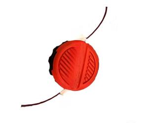 Spelonify Testina di ricambio per decespugliatore CMCST920, CMZST260H, CMCST960, per bobine di decespugliatore in plastica resistente per il taglio del prato, rosso e nero