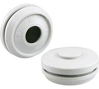 Spelsberg DMS M25 26042501 - Bocchettone a doppia membrana, colore: Grigio chiaro