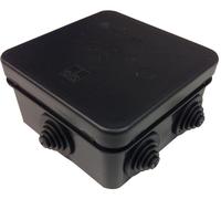 SPELSBERG - Scatola di derivazione IP55 nera senza terminali