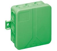SPELSBERG - Scatola di giunzione IP55, verde, 85x85x37mm