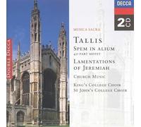 Spem In Alium/Lamentations Of Jeremiah - Spem In Alium/Lamentations Of Jeremiah (2 CD)