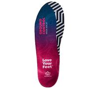 Spenco Ground Control High Arch Insole - Supporto per arco alto con tallone separato | Imbottitura a ritorno energetico | Riduce la pronazione | Ideale per gli attivi - 1 paio - UK Taglia 7-9