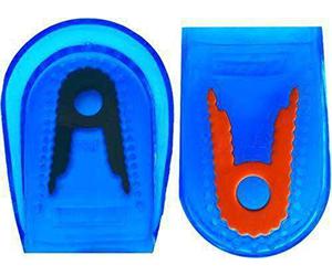 Spenco Ironman Performance Gel Heel Cups - Blue/Orange,Small/Medium